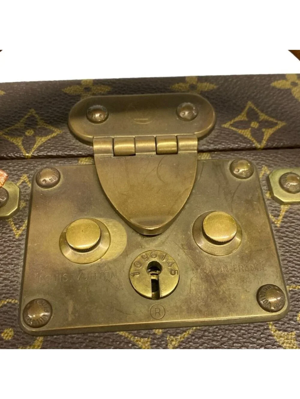 Louis Vuitton Attache Case Monogram President Handbag